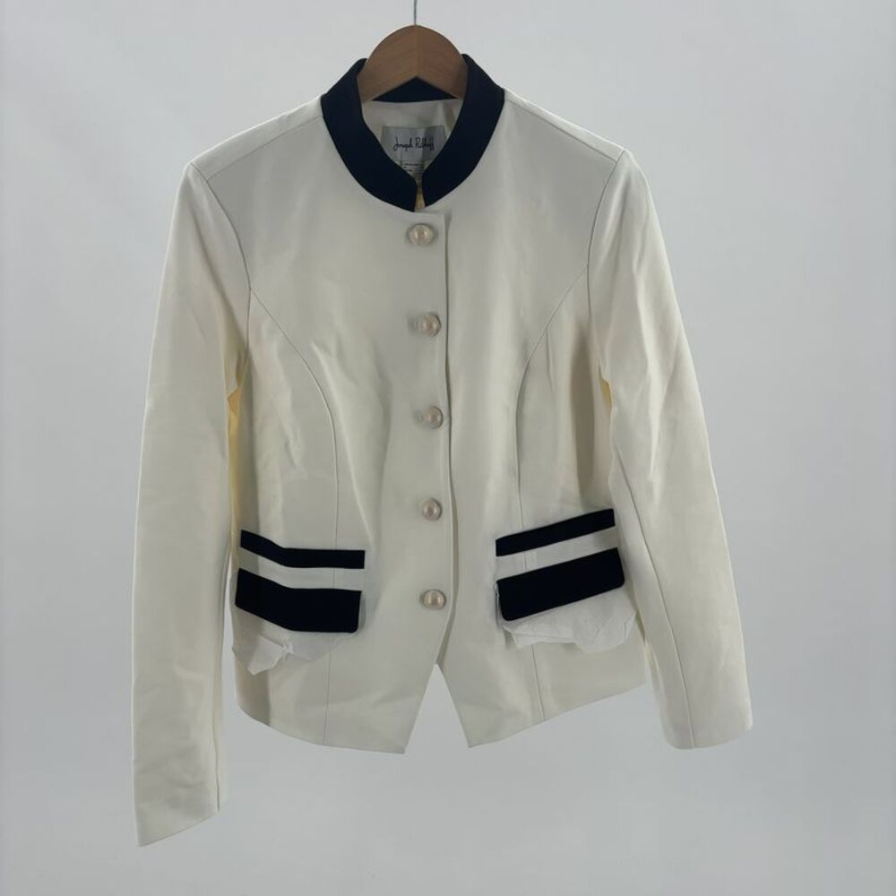 Joseph Ribkoff Mandarin Collar Knit Jacket